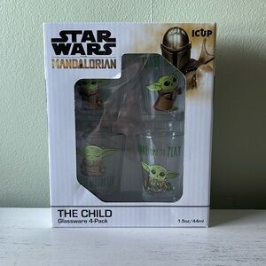 Star Wars The Mandalorian Grogu Baby Yoda Shot Glasses